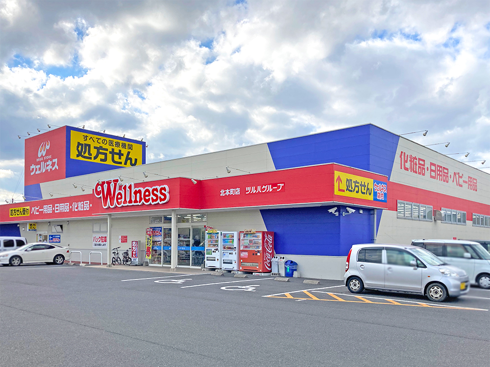ドラッグストアウェルネス北本町店まで1087m （車3分）
