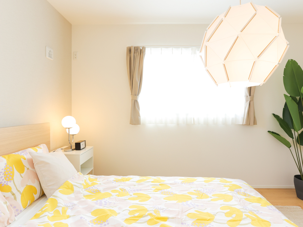 【居室（6帖）】お子様が小さいうちは、家族が川の字でお休みできる十分な広さです。※写真はイメージです。