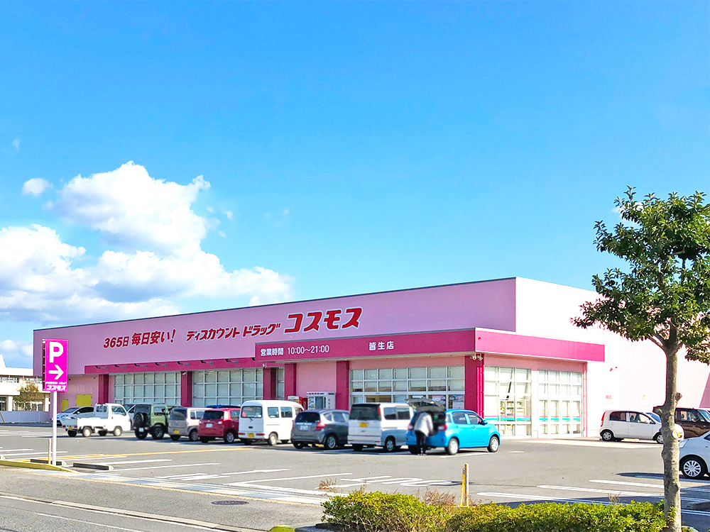 ディスカウントドラッグコスモス皆生店まで730m （徒歩10分）