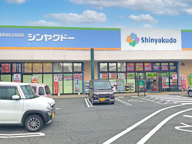 神薬堂湖山店まで551m （車2分）
